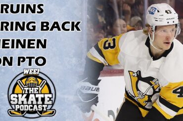 Bruins begin captains' practices, sign Heinen to PTO