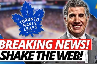 OMG! LAST MINUTE! REVEALED THE BOMB! TORONTO MAPLE LEAFS NEWS TODAY! NHL NEWS!