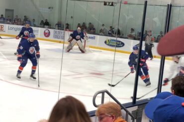 2018 Islanders Rookie Scrimmage Oliver Wahlstrom 1st Goal