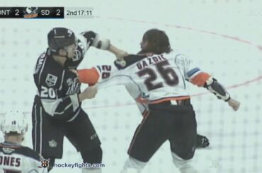 Kurtis MacDermid vs Luke Gazdic Dec 21, 2018