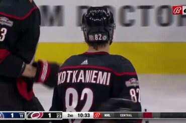 Kotkaniemi 1+0, Puljujärvi 0+1 vs NY Islanders