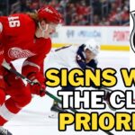 DETROIT RED WINGS NEWS TODAY: signs with the Slovak club.