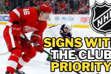 DETROIT RED WINGS NEWS TODAY: signs with the Slovak club.