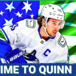 CAPTAIN QUINN HUGHES + Is Vancouver Canucks’ Elias Pettersson BETTER than Tim Stutzle?