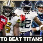 How Derek Carr, New Orleans Saints can beat Derek Henry's Tennessee Titans