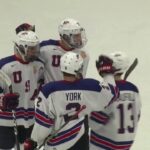 HIGHLIGHTS: U18s score five in third period, down Fighting Saints 8-3