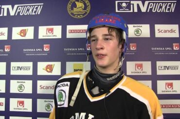 TVP14: Intervju med Värmlands Oskar Bäck efter straffvinsten mot Göteborg