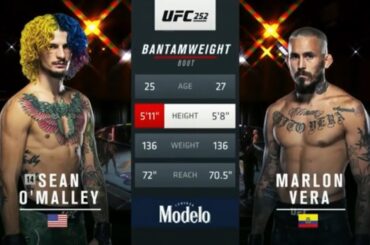 UFC 252: O’Malley vs. Vera (Full Fight Highlights)