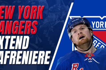 The New York Rangers Extend Alexis Lafreniere!