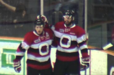 Nathan Todd Goal (1-0 vs. Oshawa) - Feb 12, 2016