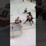 Joey Anderson Fires A Wrister Assisted By Alex Kerfoot