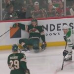 Referee Blows Play Dead After He Hipchecks Kirill Kaprizov