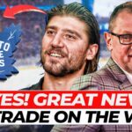 LEFT NOW! GREAT NEWS IN TORONTO! RELEASED NOW! TORONTO MAPLE LEAFS NEWS! NHL NEWS!