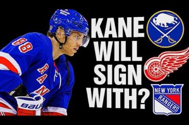 Rumors of Patrick Kane SIGNING With the Detroit Redwings, New York Rangers, and Buffalo Sabres