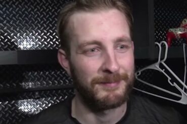 Linus Ullmark on FIRST Playoff Win | Bruins vs Panthers Game 1