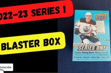 2022-23 UPPER DECK SERIES 1 BLASTER BOX