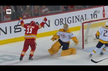 Mikael Backlund 2-2 Goal vs Nashville Predators | April 10th, 2023 | Calgary Flames