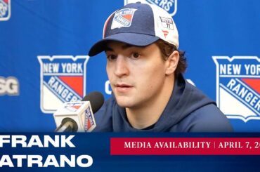 New York Rangers: Frank Vatrano Postgame Media Availability | Apr. 7, 2022