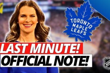 BIG SURPRISE! LEAKED ON THE WEB! TORONTO MAPLE LEAFS NEWS NOW! NHL NEWS TODAY!