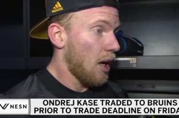 Ondrej Kase Excited To Join Bruins