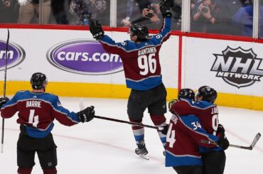Mikko Rantanen comes up clutch to tie game, then win it in OT for Avalanche