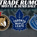 NHL Trade Rumours - Leafs, Sens & Canucks, White PTO, Zegras Contract, TB Sign Motte + Ladd Retires