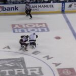 Cal Petersen stops a 3-on-0 rush - 11/15