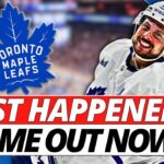 EXPLODED TODAY! LEAKED ON THE WEB! TORONTO MAPLE LEAFS NEWS TODAY! NHL NEWS NOW!