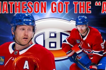 HABS Mike Matheson named alternate captain