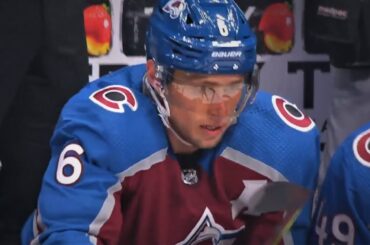 Erik Johnson Gives The Avalanche A 2-1 Lead In The Opening Period