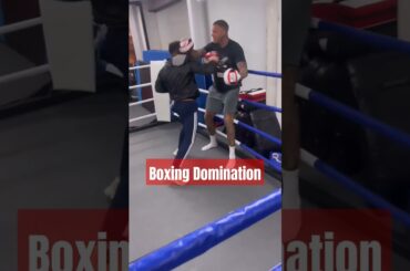 Bachir Fakhouri On The Pads Ahead Of Charity Boxing Match Against Adam Brooks