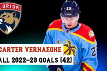 Carter Verhaeghe (#23) All 42 Goals of the 2022-23 NHL Season