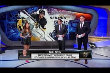 NHL Now:  Nate Schmidt returns after serving 20 game suspension  Nov 19,  2018