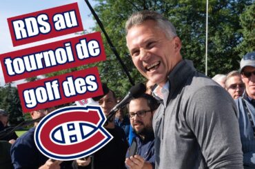 RDS au tournoi de golf des Canadiens!