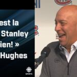 Kent Hughes est en pleine forme au tournoi de golf du Canadien de Montréal - Entrevue