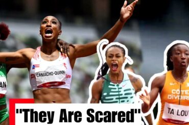 Jasmine Camacho-Quinn Throw Shades At Sha'Carri & Ta Lou For Not Showing Up For The 100m Final