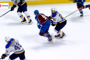 Nazem Kadri Upset With Refs After No Call Was Made On Jordan Kyrou