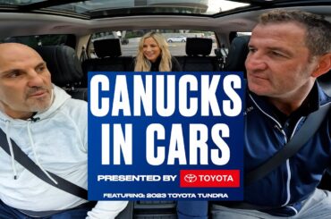 Rick Tocchet and Adam Foote - Canucks in Cars