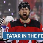 Tomas Tatar joins Colorado and the rest of the Avalanche roster