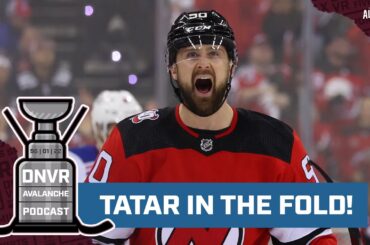 Tomas Tatar joins Colorado and the rest of the Avalanche roster