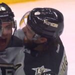 Devin Setoguchi Scores on Brian Elliott | Kings Lead Flames 2-0