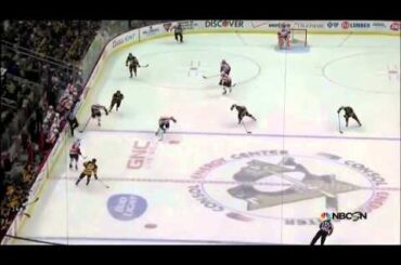 Bellemare scores his first NHL goal on Fleury