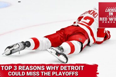 Top 3 Reasons Why the Detroit Red Wings Could MISS the Playoffs in the 2023-24 Season