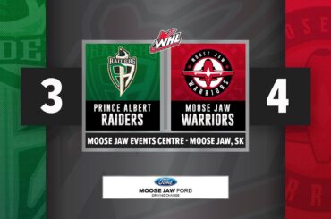 Moose Jaw Ford Highlights: Warriors (4) vs Prince Albert (3) - Sept. 30