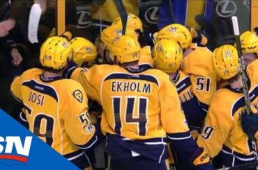 The Last 25 Years Of NHL Playoffs Overtime Goals: Nashville Predators