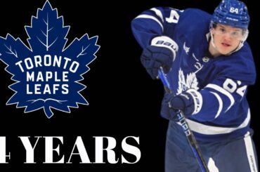 the Toronto Maple Leaf re-sign Center david kampf to a four-year 2.5 million dollar deal  avv