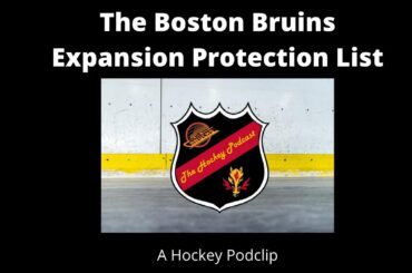 Who Do The Boston Bruins Protect? A Hockey Podlip