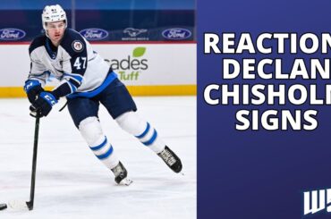 Reaction: Declan Chisholm signs a two-way contract with the Winnipeg Jets. Where does he fit in?