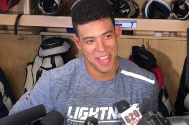 Mathieu Joseph postgame vs. Carolina 10-16-18