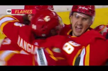 Mikael Backlund 3-1 vs Edmonton Oilers | March 26 2022